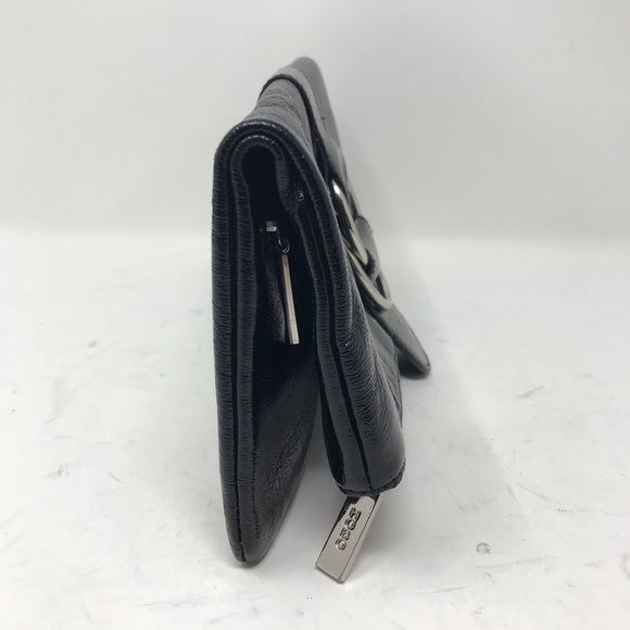HOBO International black leather clutch - Picture 3 of 8